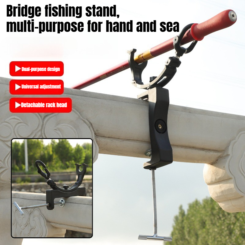 Fishing Boat Oar - 360 ° Supporto Girevole Regolabile per