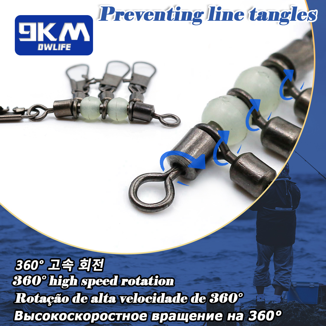 9KM 10 pezzi Girella da Pesca  - Fishing Boat Trailer recensione e prezzo